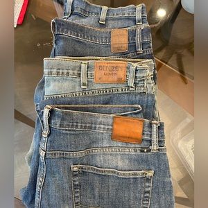 Item #1: Lot of 4 Men’s 38x30 straight leg jeans